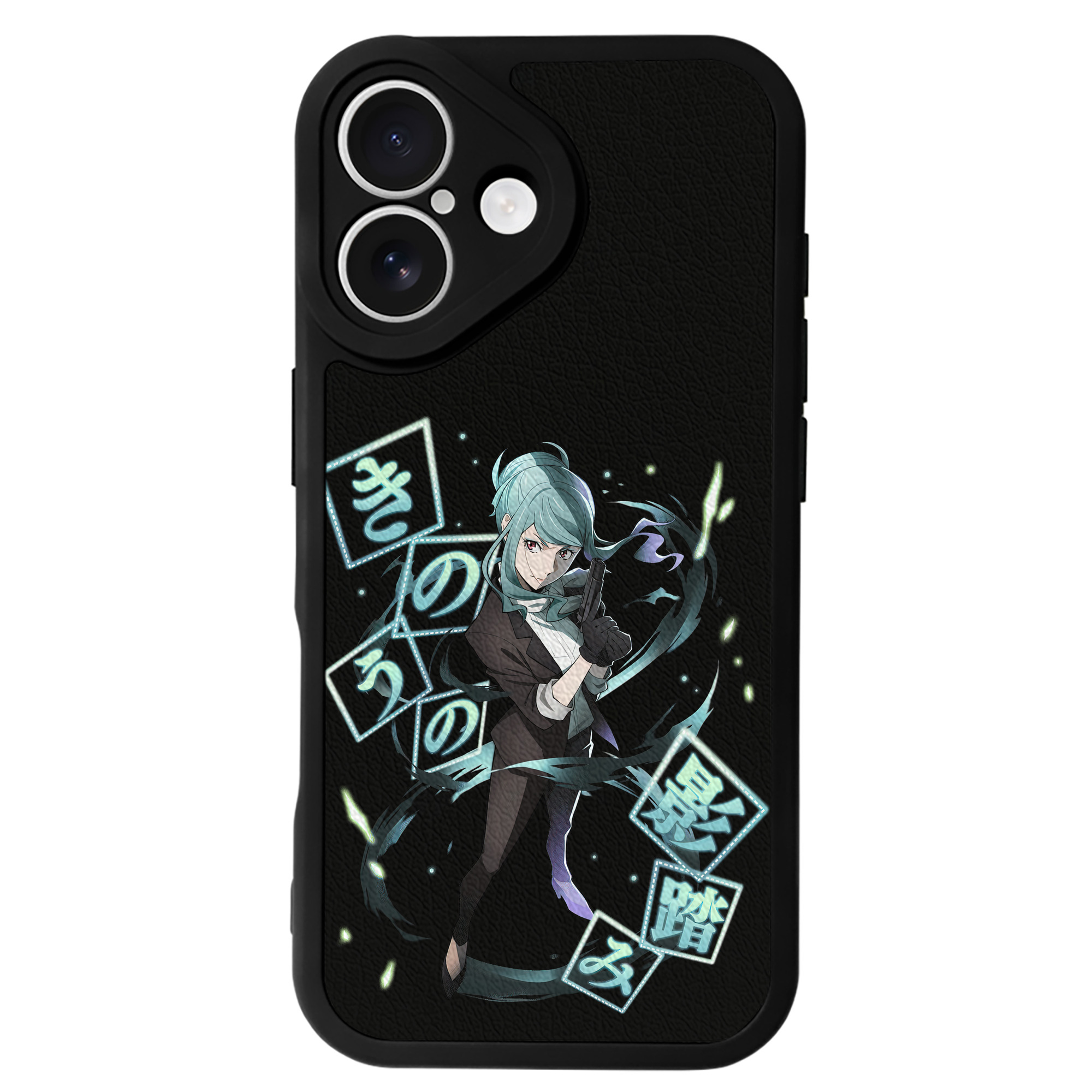 （画像用） 文豪ストレイドッグス Bungo Stray Dogs 【iPhone 16シリーズ対応】シリコンスマホケース（レザー調） 材質：シリコン